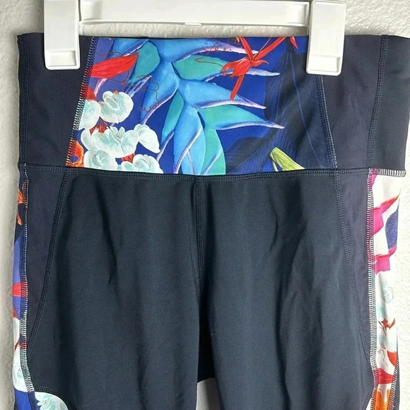 Athleta Floral Print Leggings - Picture 3 of 11